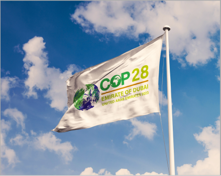 28th Conference of the Parties to the UN Framework Convention on Climate Change (COP28) in November 2023 in Expo City Dubai. 