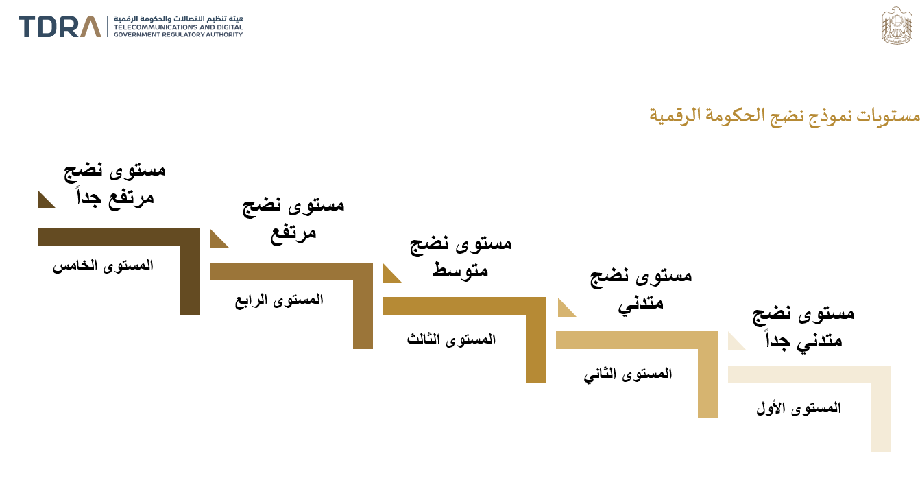 مستويات نضج الحكومة الرقمية